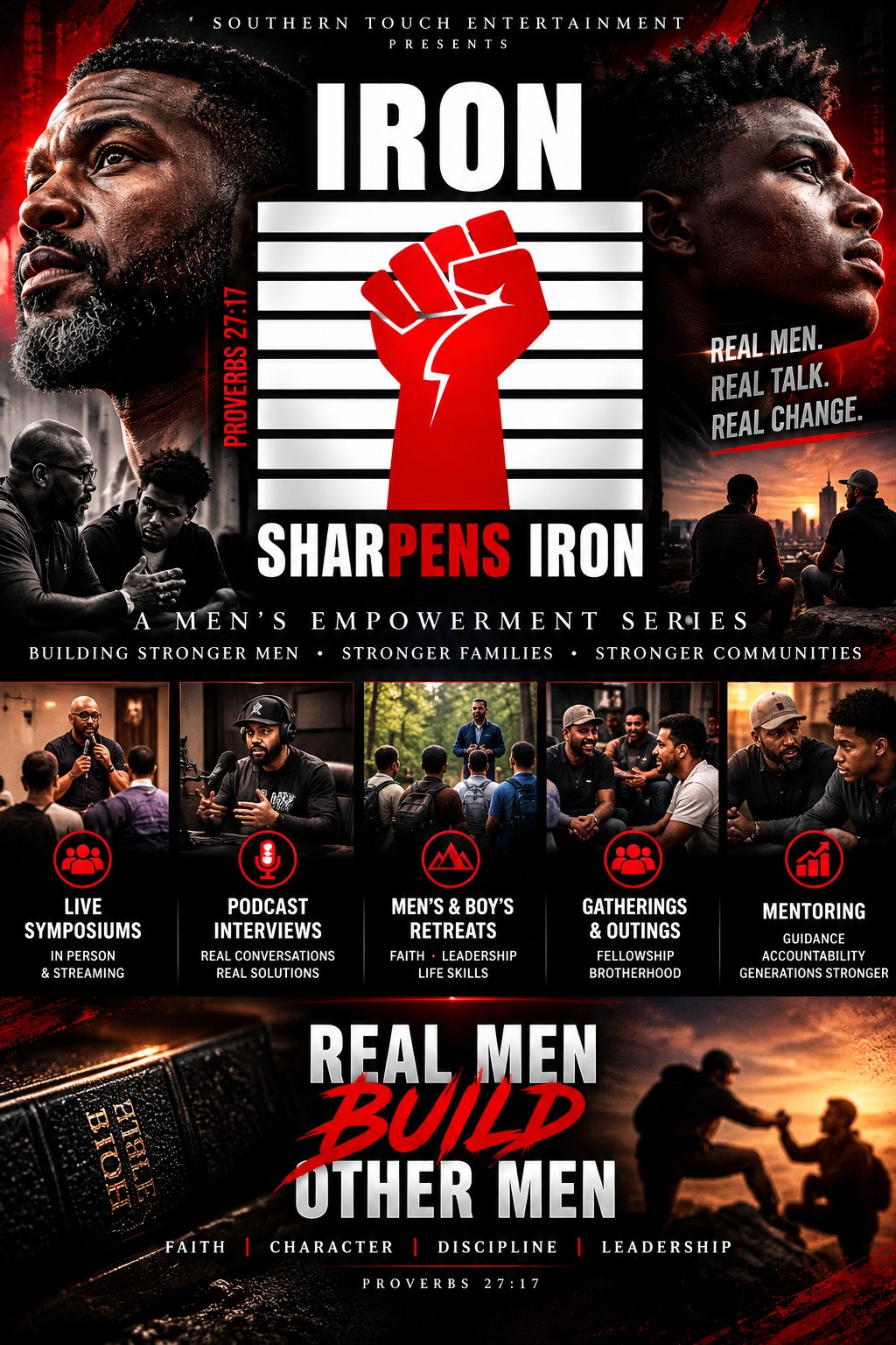 Iron Sharpens Iron promotional artwork